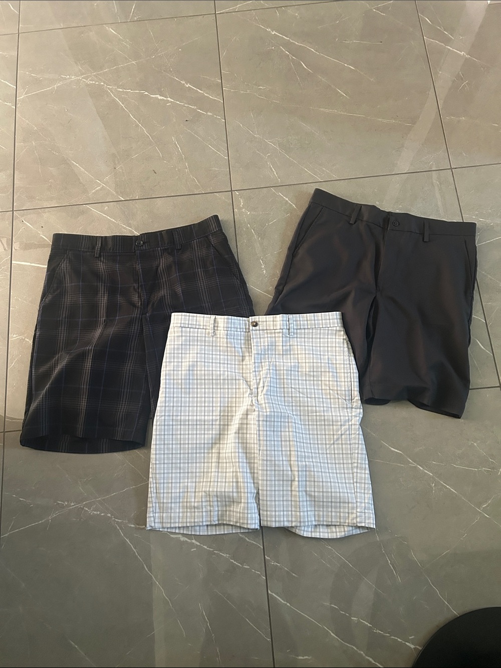 Greg Norman Golf Shorts - 3 Pairs - Size 34 -Excellent Condition
